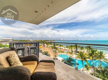Departamento · 320m² · 4 Recámaras · 2 Estacionamientos · Venta Departamento en Las Olas Cancún Zona Hotelera