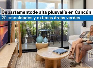 Departamento · 75m² · 2 Recámaras · 1 Estacionamiento · Ubicación Estratégica en Cancún – Alta Demanda, Ubicación Privilegiada y 20 Amenidades