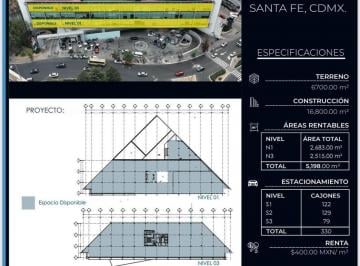 Local comercial · 6700m² · Locales en Renta en Santa Fe