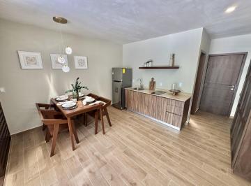 Departamento · 50m² · 1 Recámara · 1 Estacionamiento · Estudio de 50 m² en Venta en Tulum con Financiamiento Directo Apto Para Airbnb