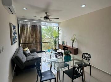 Departamento de 2 habitaciones, Mérida · Departamento en Renta en Temozón Nte