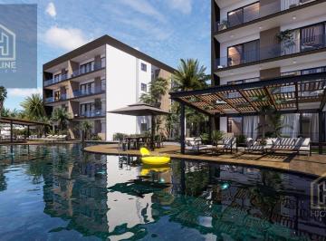 Departamento · 150m² · 3 Recámaras · 2 Estacionamientos · Departamento en Venta en Cancun de 3 Habitaciones con Zona de Kayak