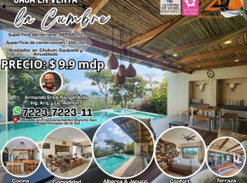 Casa de 3 habitaciones, Ixtapan de la Sal · Casa La Cumbre Diseño Arquitectónico, Amueblada con Alberca, Jacuzzi, Chapoteadero y Amplio Jardín.