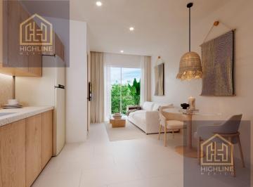 Departamento · 33m² · 1 Recámara · 1 Estacionamiento · Estudio en Venta en Tulum a con Rooftop