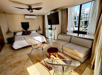HABITACIÓN · Departamento en Venta con Jacuzzi y Sauna 1 Rec 1 Baño 60 m² en Tulum