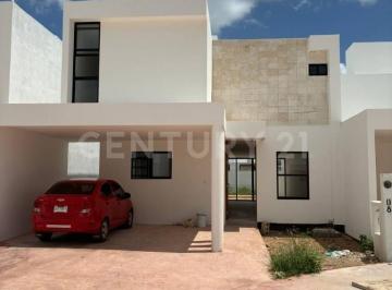 Casa · 210m² · 4 Recámaras · 2 Estacionamientos · Capri Cholul, Modelo 210