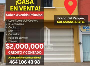 Casa de 6 habitaciones, Salamanca · Casa en Venta, Col. del Parque, Salamanca Gto