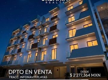 Departamento de 2 habitaciones, Mazatlán · Residencial Playas Dpto 2 Recamaras y 2 Baños.