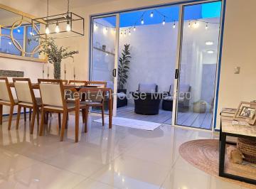 Casa de 3 habitaciones, Querétaro · Casa en Renta Amueblada con Roof Garden, El Refugió, Querétaro. Cmz