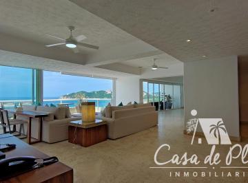 Departamento · 440m² · 5 Recámaras · 3 Estacionamientos · Departamento en Venta Playamar Residencial Acapulco Daiamante