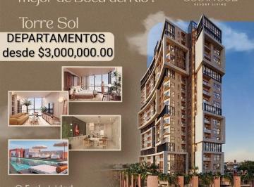 Departamento · 105m² · 3 Recámaras · 1 Estacionamiento · Departamento - Boca del Rio