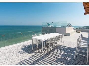 Departamento de 5 habitaciones, Progreso · Amplio Penthouse Frente Al Mar, con Rooftop y Jacuzzi en Chicxulub Puerto