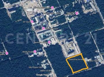 Terreno / Lote · 323m² · Terreno en Venta en Tulum, La Veleta, Región 15 Mza 150 Q. Roo