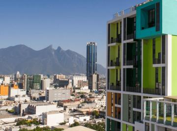 Departamento de 2 habitaciones, Monterrey · Departamento Amueblado Semillero Monterrey Centro