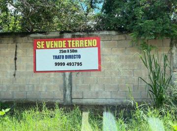 Terreno / Lote , Mérida · Terreno de 1250 m² en Venta, Dzityá