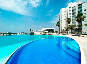 Departamento · 75m² · 2 Recámaras · 2 Estacionamientos · Departamento Amueblado en Venta, Crystal Lagoons, Apodaca