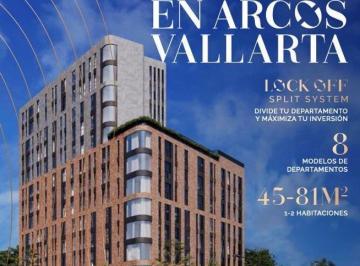 Departamento · 75m² · 2 Recámaras · 2 Estacionamientos · Departamento en Venta en Arcos Vallarta, Guadalajara P - 9
