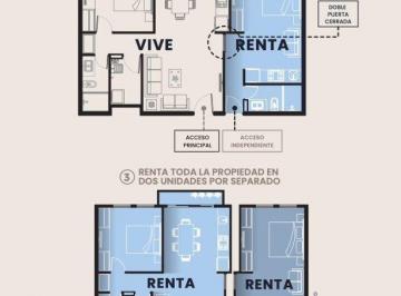 Departamento · 95m² · 2 Recámaras · 1 Estacionamiento · Departamento en Venta, Quadrante Ciudad Granja, Zapopan P - 9