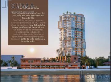 Departamento · 105m² · 3 Recámaras · 2 Estacionamientos · Departamento en Venta en Col. Costa Sol, Boca del Rio Veracruz.