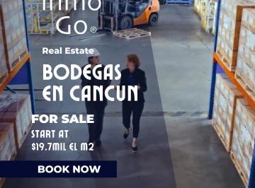 Bodega comercial · 886m² · 2 Estacionamientos · Venta Bodega en Parque Industrial $17.955 Mdp, Terreno 886 m², Cancun