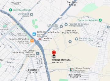 Terreno / Lote , Mérida · Terreno en Venta a Una Cuadra de Periférico Norte, Ideal Bodegas Uso Comercial