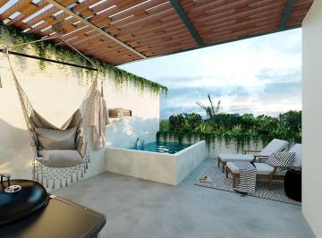 Departamento · 1 Recámara · 1 Estacionamiento · Penthouse en Venta en Tulum con Plunge Pool | Neo Cube By Areia