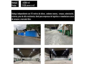 Bodega comercial · 4800m² · Bodega en Renta en Tepotzotlán en El Trebol