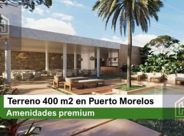 Terreno / Lote · 400m² · Terreno de 400 m² en La Privada Más Exclusiva de Puerto Morelos