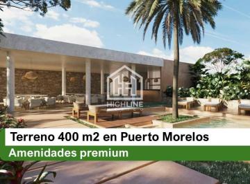 Terreno / Lote · 400m² · Terreno de 400 m² en La Privada Más Exclusiva de Puerto Morelos