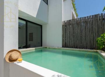 Departamento · 113m² · 2 Recámaras · Luminoso y con Alberca Privada, 2 Recamaras, en Sassil, La Veleta, Tulum