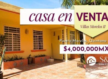 Casa de 3 habitaciones, Puerto Morelos · Casa en Venta en Puerto Morelos