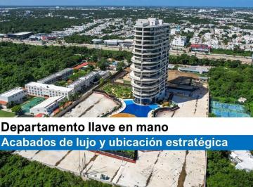 Departamento · 165m² · 2 Recámaras · 2 Estacionamientos · Exclusivo Departamento Nuevo Llave en Mano con Acabados de Alta Gama y Ubicación Estrat