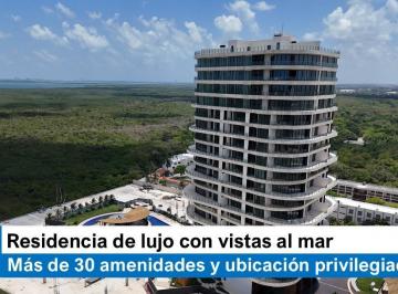 Departamento · 230m² · 3 Recámaras · 2 Estacionamientos · Tu Nuevo Hogar con Estilo, Confort, Vistas Al Mar y Acceso Directo a Zona Hotelera