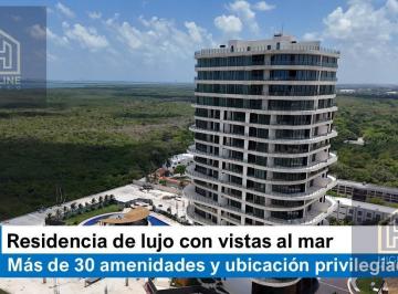 Departamento · 230m² · 3 Recámaras · 2 Estacionamientos · Tu Nuevo Hogar con Estilo, Confort, Vistas Al Mar y Acceso Directo a Zona Hotelera