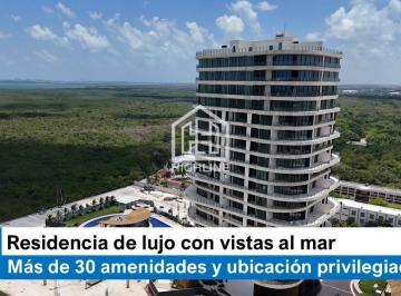 Departamento · 230m² · 3 Recámaras · 2 Estacionamientos · Tu Nuevo Hogar con Estilo, Confort, Vistas Al Mar y Acceso Directo a Zona Hotelera