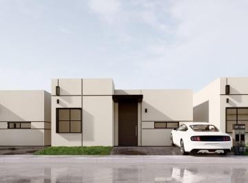Casa · 96m² · 2 Recámaras · 2 Estacionamientos · Casa Nueva de un Piso Blvd Cuatro Siglos Cd. Juarez