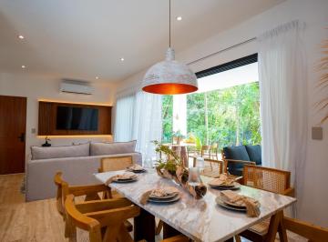 Departamento · 138m² · 2 Recámaras · 1 Estacionamiento · Departamento en Planta Baja de 2 Recámaras en Tulum Country Club con Vista Al Campo de Golf Pga