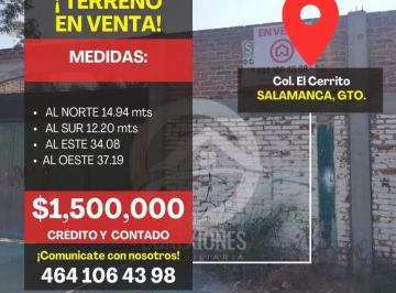 Terreno / Lote , Salamanca · Terreno en Venta, Ampliacion El Cerrito, Salamanca Gto