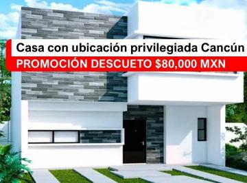 Casa · 133m² · 3 Recámaras · 2 Estacionamientos · Casa en Av Huayacán - Alta Plusvalía - Amenidades Premium - Oportunidad Descuento