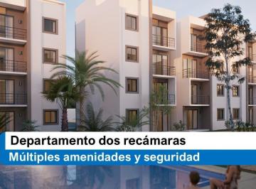 Departamento · 87m² · 1 Recámara · 2 Estacionamientos · Departamento Moderno en Cancún con Múltiples Amenidades – Ubicación Privilegiada