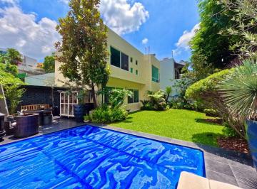 Casa de 4 habitaciones, Temixco · C Casa en Venta con Jardín y Alberca, Vigilancia en Junto Al Rio