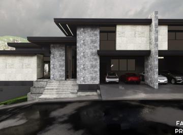 Casa · 991m² · 4 Recámaras · 4 Estacionamientos · Casa en Venta en Paseo San Michelle, Monterrey Nl
