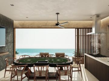 Departamento · 107m² · 3 Recámaras · ¡Oportunidad de Inversión! Estudio con Vista Al Mar y Alberca Infinita en Puerto Morelos