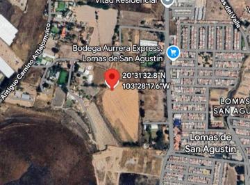 Terreno industrial , Tlajomulco de Zúñiga · Terreno Aportación Para Desarrollo Bodega Industrial en Venta San Agustin