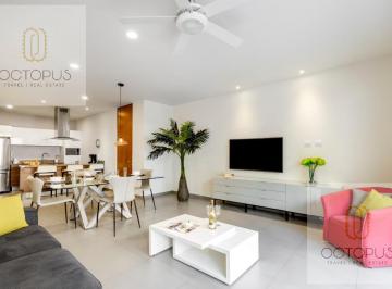Departamento · 112m² · 1 Estacionamiento · Departamento de Lujo en El Corazón de Playa del Carmen – Lunada Condo