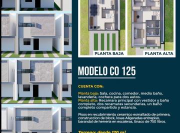 Casa · 125m² · 3 Recámaras · 2 Estacionamientos · Casa Nueva en Fraccionamiento Privado Concordia Residencial