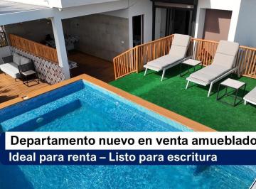 Departamento · 49m² · 1 Recámara · 1 Estacionamiento · Listo Para Mudarte – Departamento Amueblado con Ubicación Estratégica Cerca del Mar