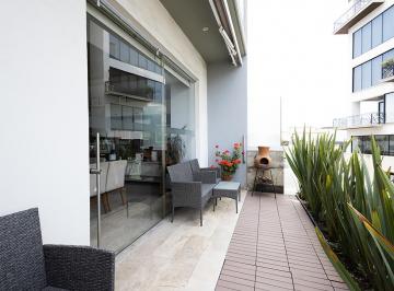 Departamento · 151m² · 2 Recámaras · 2 Estacionamientos · Departamento en Venta en Torre Praga 15, con Terraza de Ensueño
