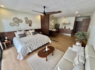 Departamento · 50m² · 10 Estacionamientos · Departamento en Venta, Entulúm, Tipo Estudio, a 8 Minutos de La Playa, con Alberca