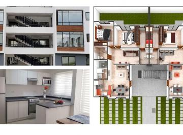 Departamento de 2 habitaciones, Corregidora · Departamento en Venta/renta
